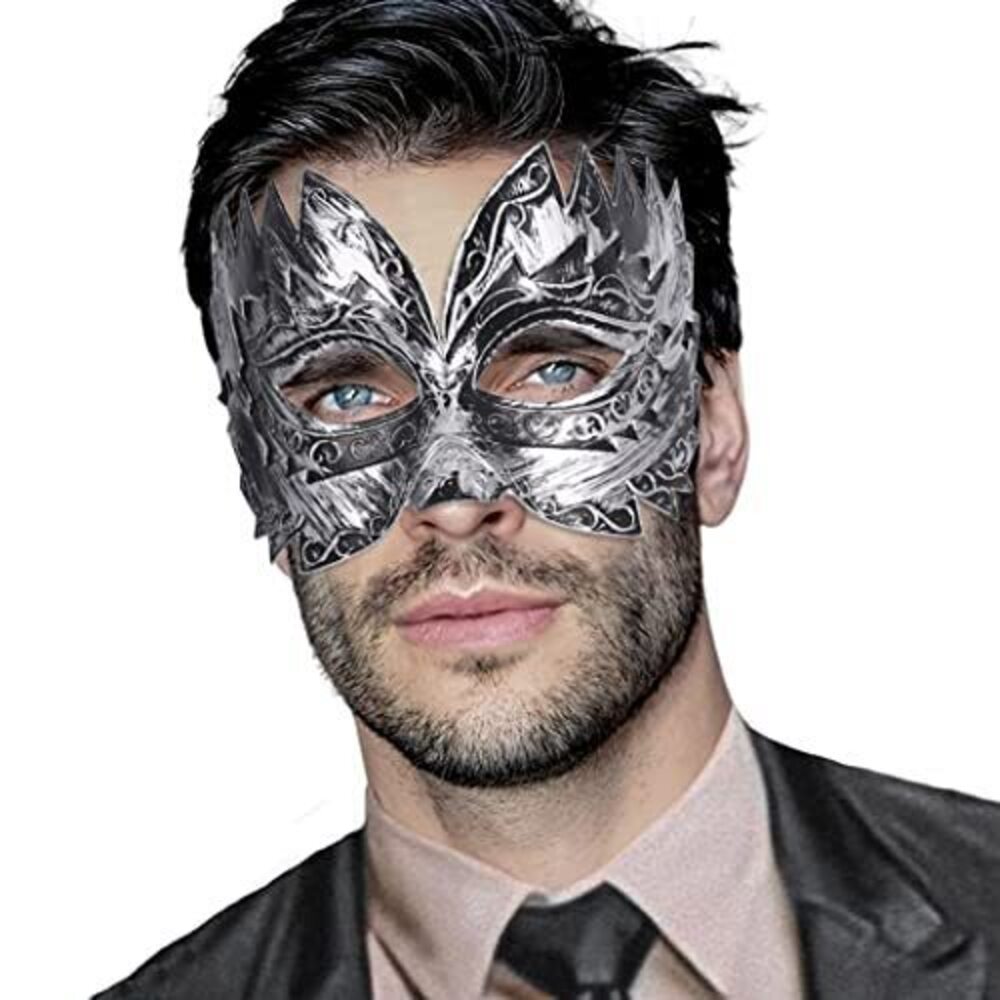 2160 Vintage Masquerade Mask Gold Roman Soldier Mask Venetian Eyemask